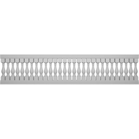 Ekena Millwork Fiberthane Legacy Balustrade Railing Kit, Style A (6 1/4" On-Center Spacing to Pass 4" Sphere Code) BALK42X180LGA